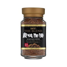 UCC 炭燒即溶咖啡，100%即溶咖啡粉, 90g, 1罐