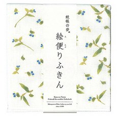 MARUYAMA 丸山製作所 印花廚房布, 32 藍月光花, 1個