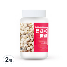 건강스토리 연자육 분말, 2개, 300g