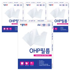 JONG IE NARA OHP膠片 100張, A4, 4個