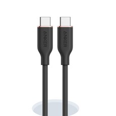 앤커 플로우 USB C to C타입 PD 고속충전 케이블 100W PPS호환, 90cm, 미드나잇 블랙, 1개