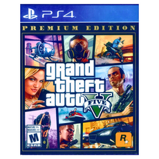 PlayStation PS4 GTA5 俠盜獵車手5 豪華線上版 中英多國語言美版 grand theft auto V