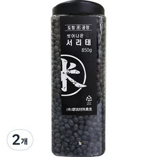 도정공장 씻어나온 서리태, 850g, 2개