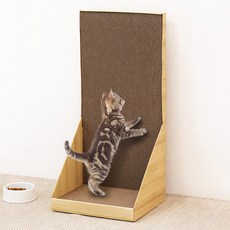 코멧 펫 고양이 스크래쳐 벽면형, 베이지, 1개