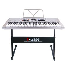 디지털 피아노-추천-토이게이트 교습용 디지털 피아노 TYPE B, 실버