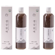 청농 생강원액, 740g, 1개입, 2개 600ml, 1개입, 2병