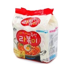 팔도 라볶이 봉지라면, 4개