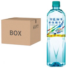 TAIYEN 台塩生技 海洋鹼性離子水, 取自海洋, 分子小更好吸收, 600ml, 24瓶
