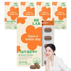 BB LAB 科研 日常鐵質維他命C&B補充錠, 60顆, 5盒