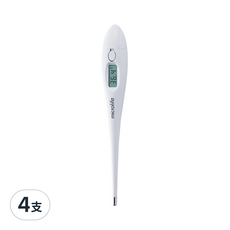 Microlife 百略醫學 60秒筆式體溫計 MT16F1, 4支