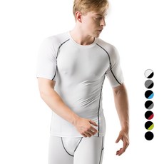 打底 T 卹 打底 壓縮 Tech Fit 運動服 短袖 AR-58