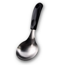 스텐큐 304 서버스푼, 블랙, 1개