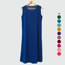 데이즈쿨리즘슬럽브라탑민소매원피스