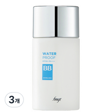 더페이스샵 워터 프루프 BB크림 SPF50+ PA++++, V201애프리콧베이지, 50ml, 3개