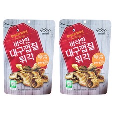 오희숙 전통부각 바삭한 대구껍질 튀각, 2개, 30g