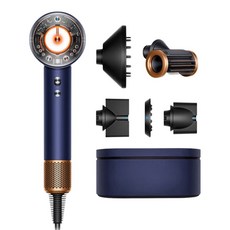 다이슨 슈퍼소닉 뉴럴 헤어드라이어 + 보관케이스 세트 122656-01, 블루 + 코퍼