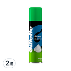 Gillette 吉列 刮鬍泡 檸檬萊姆, 50g, 2瓶