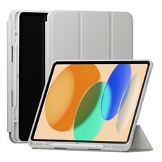 SINJIMORU 含筆槽平板電腦保護殼, Warm Grey, 1個