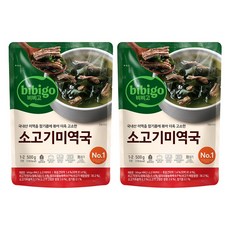 CJ 牛肉海帶湯, 500g, 2包