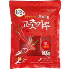 복이네먹거리 청양고춧가루 매운맛 김치용, 1개, 500g