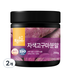 토종마을 자색고구마 분말, 2개, 250g