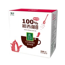 歐可茶葉 日月潭阿薩姆濃茶拿鐵, 頂級紅茶, 100%紐西蘭奶粉, 無糖二合一, 12g, 10包, 1盒