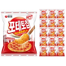농심 포테토칩 잭슨페퍼로니맛, 50g, 16개
