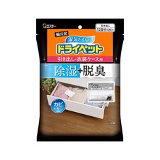 ST 雞仔牌 Drypet 備長炭吸濕包, 除濕脫臭, 適用於衣櫥/抽屜, 12入, 300g, 1袋