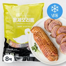 GAMI 훈제오리롤 (냉동), 400g, 8팩