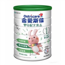 Ostricare 金愛斯佳 嬰兒配方奶粉, 全面照護, 無添加蔗糖, 均衡營養, 含乳鐵蛋白 + 蜂膠, 800g, 1罐