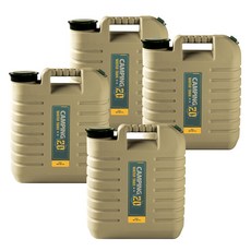 KOMAX 露營用手提水桶, 軍綠色(20L), 20L, 4個