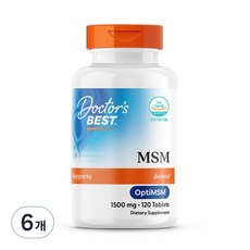 닥터스베스트 엠에스엠 1500, 120정, 6개