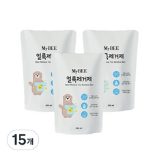 마이비 얼룩제거제 리필 유아세제, 300ml, 15개