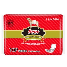 DONO 수컷강아지 기저귀, 10개입, 1개