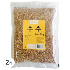 청그루 국산 수수, 1kg, 2개