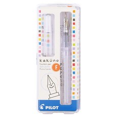 PILOT 百樂 kakuno 微笑鋼筆 fka1srncf , F, 透明