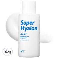 VT 슈퍼 히알론 에멀전, 250ml, 4개