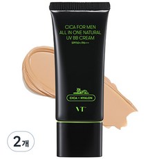 창맨비비 VT 시카 포맨 올인원 내추럴 UV BB크림 30ml 보통 피부용 2개