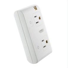 MAX STAR 太星電工 大間距3P 2開2插 分接式旋轉插座, 1個
