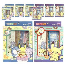 寶可夢快樂文具組 2種, 5組, 混色