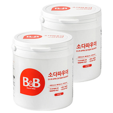 비앤비 유아용 소다 파우더 표백제, 500g, 2개