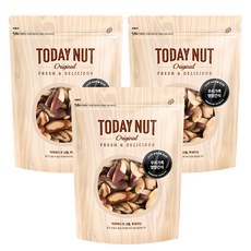 투데이넛 브라질넛, 300g, 3개