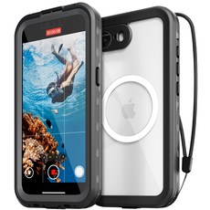 Magsafe全包覆360度防水鎖防水手機殼手機防水包, iPhone 16e, 1個