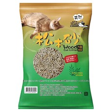 iCat 寵喵樂 Wood Cat Litter 松木砂, 天然松木香氣 除臭迅速 吸水力超強 18KG, 1袋