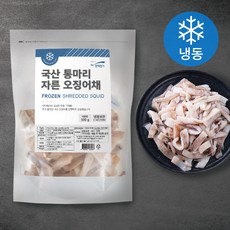 청해명가 국산 통마리 자른 오징어채 (냉동), 500g, 1개