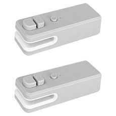 現代 充電式兩用封口機 迷你密封夾 帶Type-C充電口, 2個