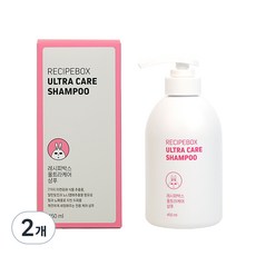 레시피박스 울트라 케어 키즈 샴푸, 450ml, 2개