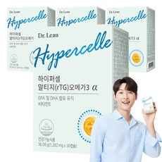 닥터린 하이퍼셀 알티지 오메가3 알파, 30정, 4개 30정, 4개