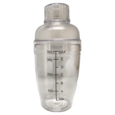 PC雪克杯, 350ml, PC塑膠材質, 1個