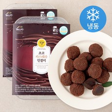 떡미당 초코 카스텔라 인절미 (냉동), 300g, 2개
